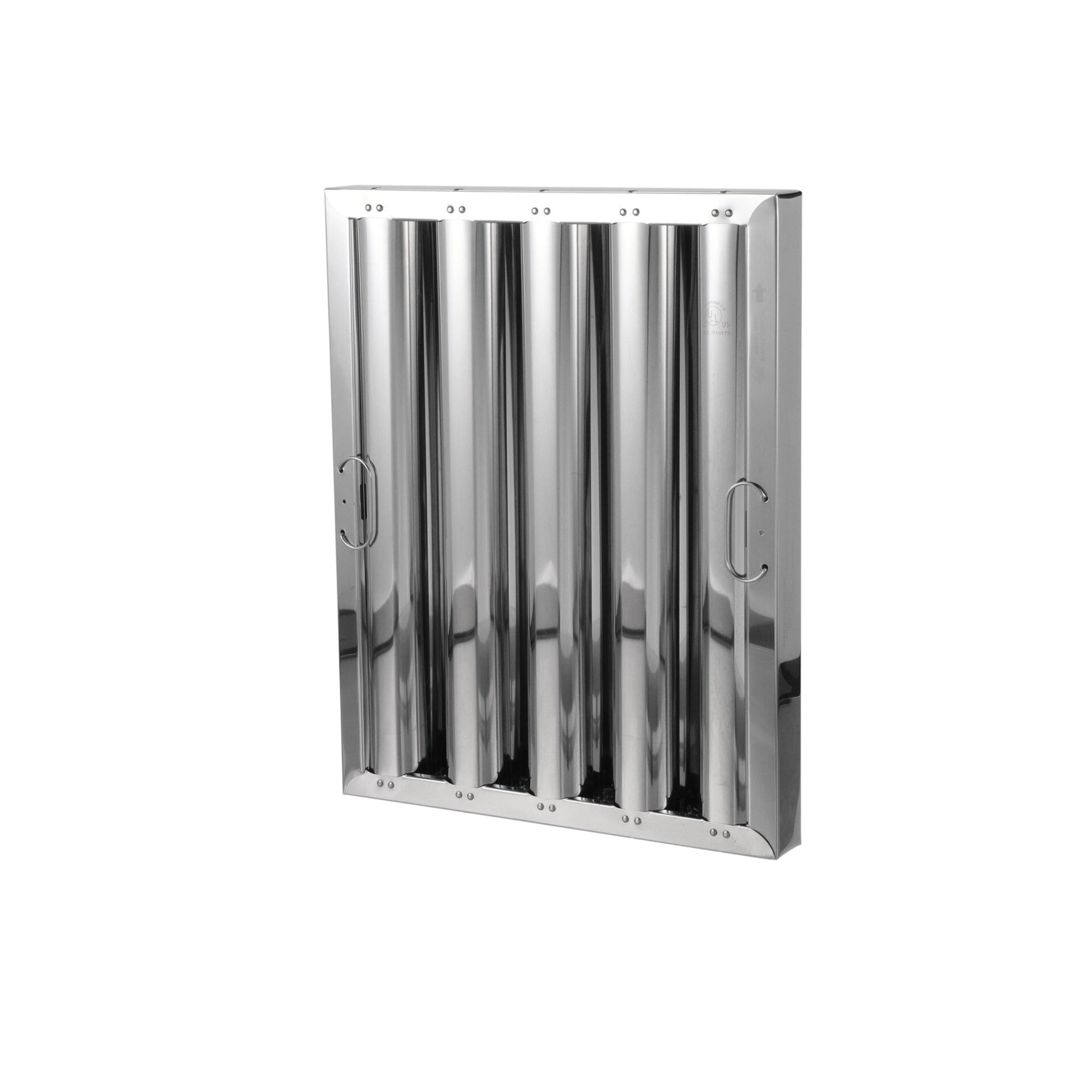 Type VI 20" H x 16" W x 1-3/4" D Stainless Steel Baffle Grease Filter - Image 5