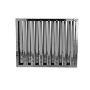 Type VI 20" H x 25" W x 1-3/4" D Stainless Steel Baffle Grease Filter