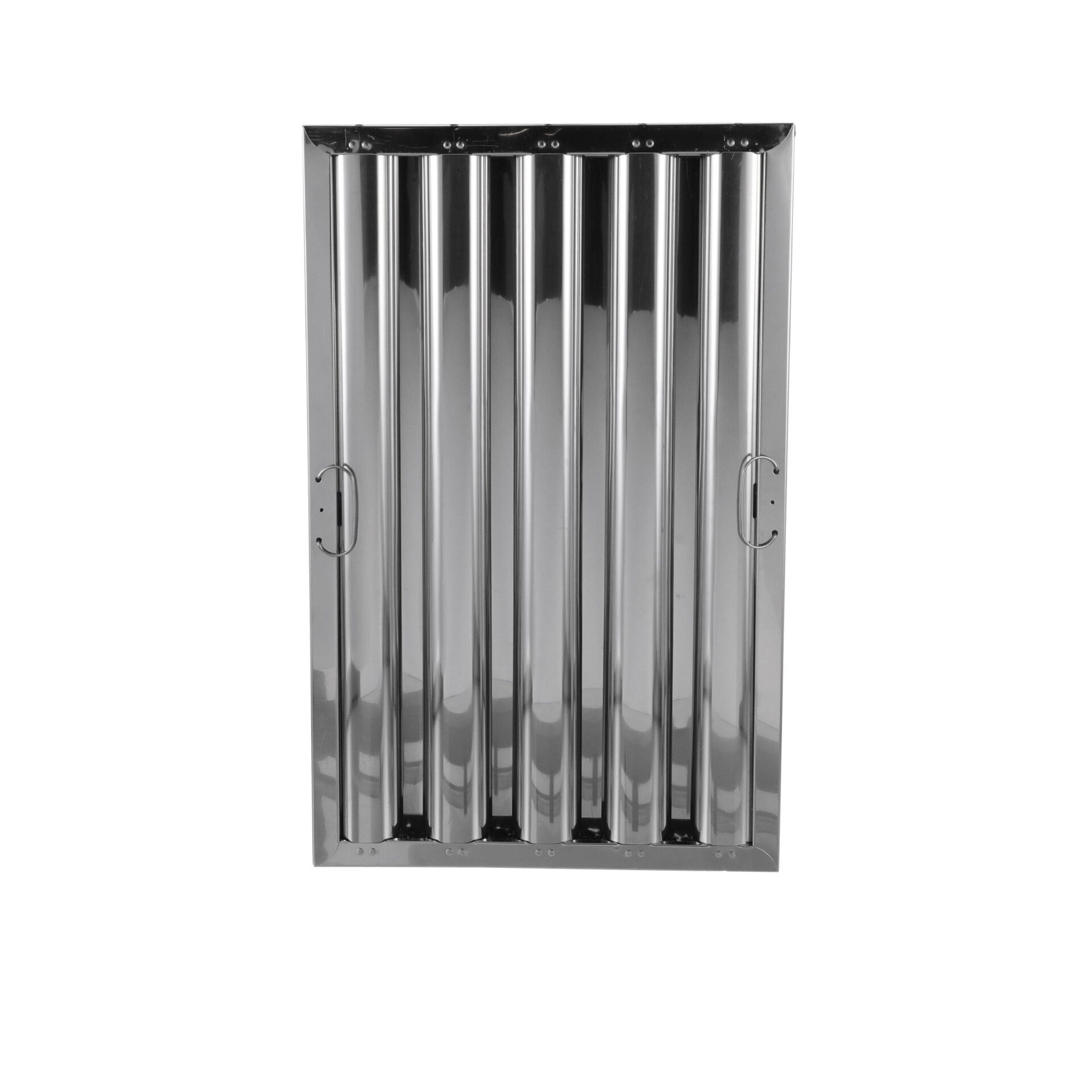 Type VI 25" H x 16" W x 1-3/4" D Stainless Steel Baffle Grease Filter