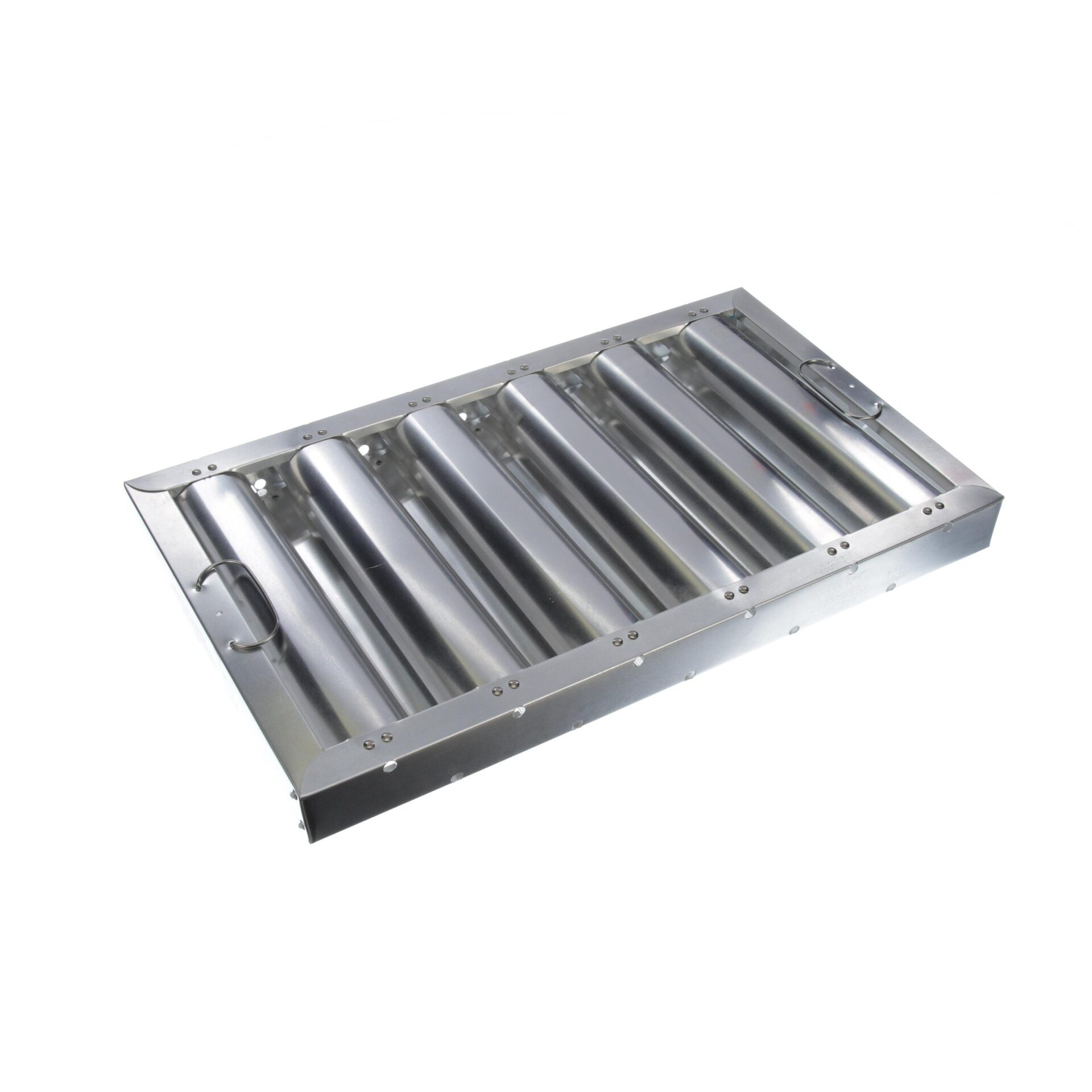 Type VI 10" H x 20" W x 1-3/4" D Aluminum Baffle Grease Filter - Image 3